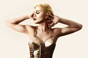 Personnificateur professionnel (sosie) de Madonna